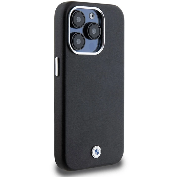 BMW BMHMP15L23PUFWK Apple iPhone 15 Pro Signature Wrapped Metal MagSafe black