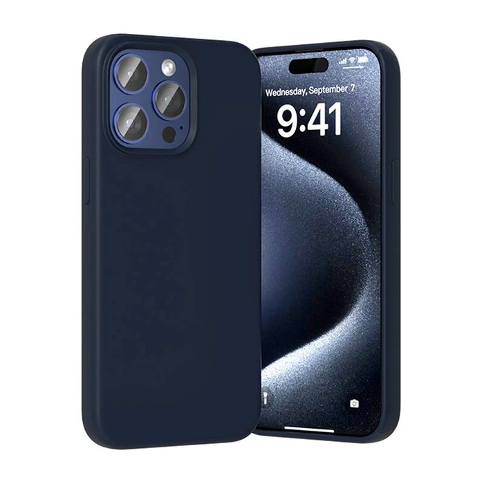 Θήκη Κινητού Vention KUFL0-30 Silicone for iPhone 15 Pro (blue)