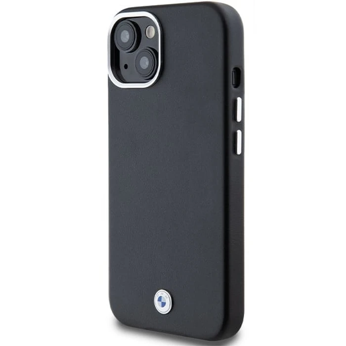 BMW BMHMP15S23PUFWK Apple iPhone 15 / 14 / 13 Signature Wrapped Metal MagSafe black