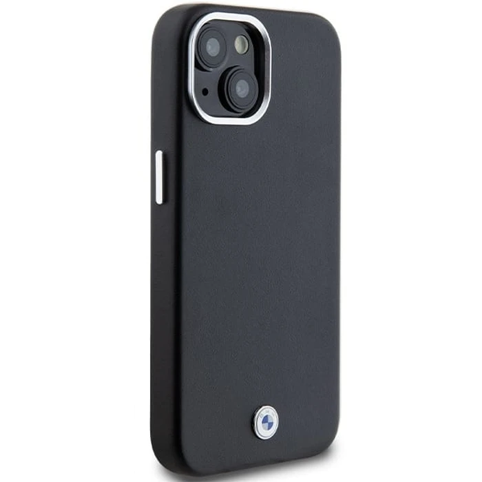 BMW BMHMP15S23PUFWK Apple iPhone 15 / 14 / 13 Signature Wrapped Metal MagSafe black