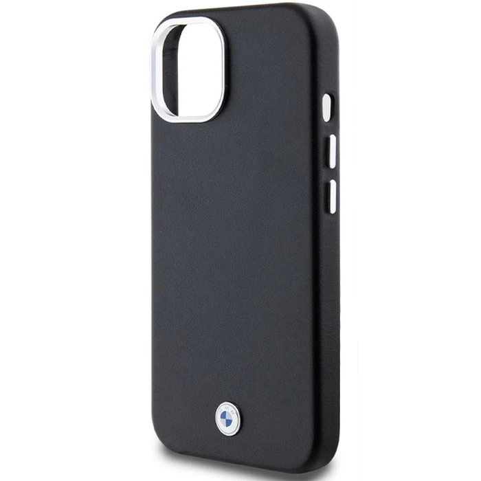 BMW BMHMP15S23PUFWK Apple iPhone 15 / 14 / 13 Signature Wrapped Metal MagSafe black