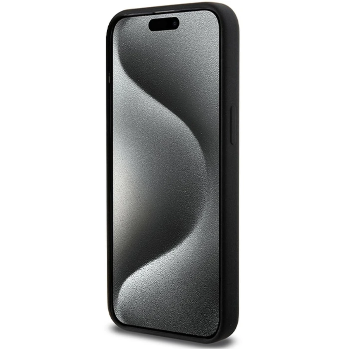 BMW BMHMP15X22SMPK Apple iPhone 15 Pro Max hardcase M Silicone Pattern MagSafe black
