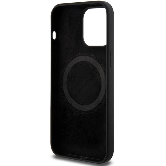 BMW BMHMP15X22SMPK Apple iPhone 15 Pro Max hardcase M Silicone Pattern MagSafe black
