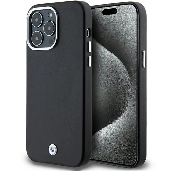 BMW BMHMP15X23PUFWK Apple iPhone 15 Pro Max Signature Wrapped Metal MagSafe black