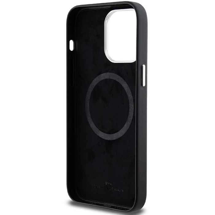 BMW BMHMP15X23PUFWK Apple iPhone 15 Pro Max Signature Wrapped Metal MagSafe black
