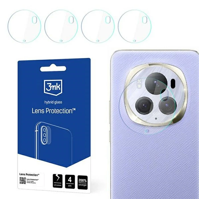 3MK Lens Protect Honor Magic6 Pro [4 PACK]