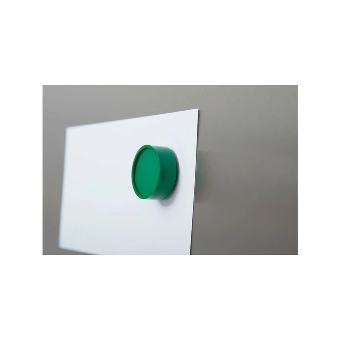 MAUL Industrial round magnet 29 mm, 10 pcs, green