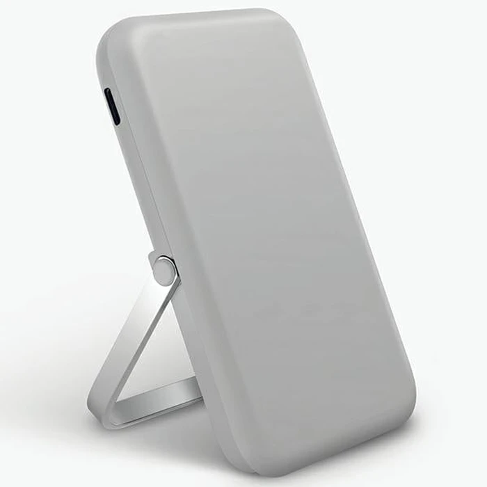 UNIQ Hoveo 5000mAh USB-C 20W PD Fast charge Wireless Magnetic chalk grey