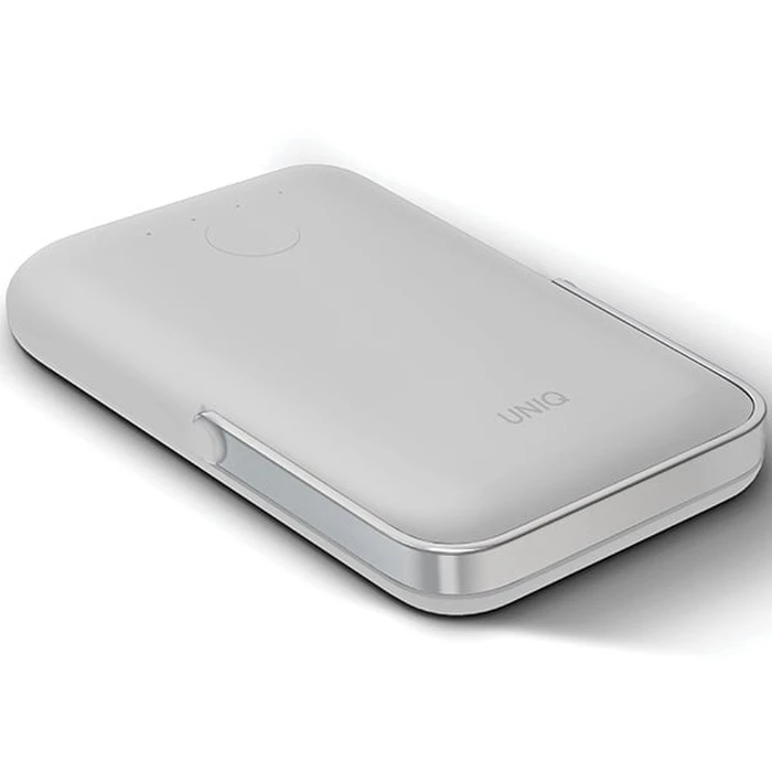 UNIQ Hoveo 5000mAh USB-C 20W PD Fast charge Wireless Magnetic chalk grey