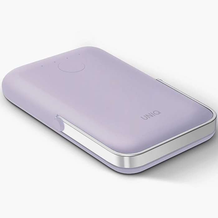UNIQ Hoveo 5000mAh USB-C 20W PD Fast charge Wireless Magnetic lilac lavender