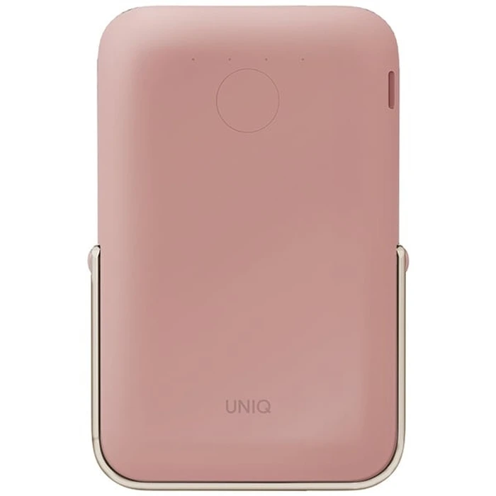 UNIQ Hoveo 5000mAh USB-C 20W PD Fast charge Wireless Magnetic blush pink