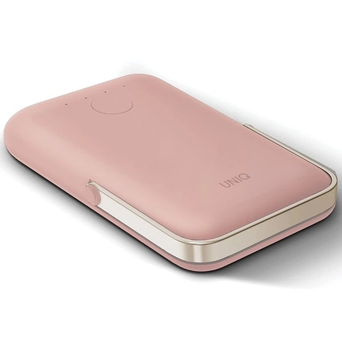 UNIQ Hoveo 5000mAh USB-C 20W PD Fast charge Wireless Magnetic blush pink