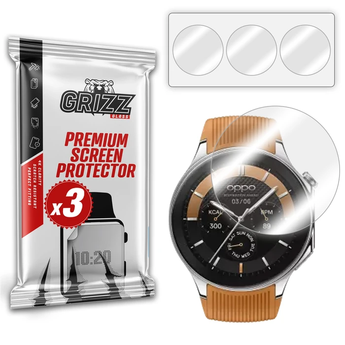 GrizzGlass Hydrofilm Oppo Watch X