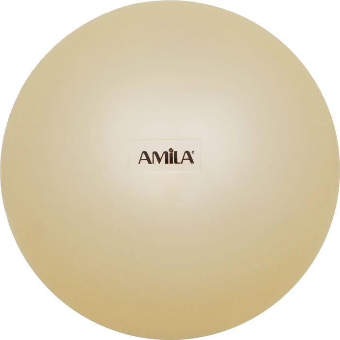 Μπάλα Ρυθμικής Γυμναστικής Amila 16,5cm, Εκρού