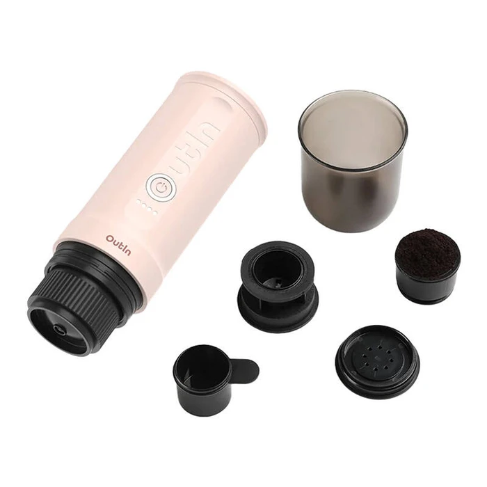 Φορητή Μηχανή Espresso Outin Nano 7500mAh (Pink) - BCRF Limited Edition