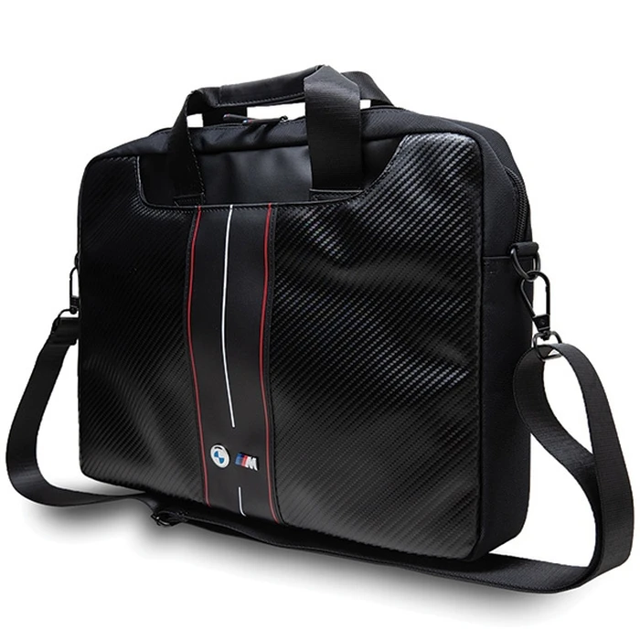 BMW BMCB15COMSCAKR 15" Bag Carbon Red Stripes black