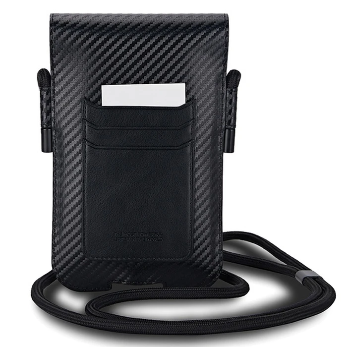 BMW BMPSP15XMSCAKL Wallet Bag Carbon Blue Stripes black