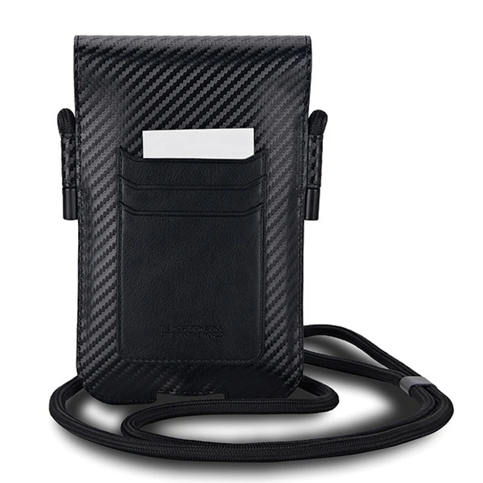 BMW BMPSP15XMSCAKR Wallet Bag Carbon Red Stripes black