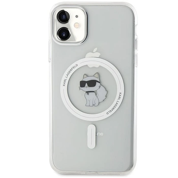 Karl Lagerfeld KLHMN61HFCCNOT Apple iPhone XR / 11 hardcase IML Choupette MagSafe transparent