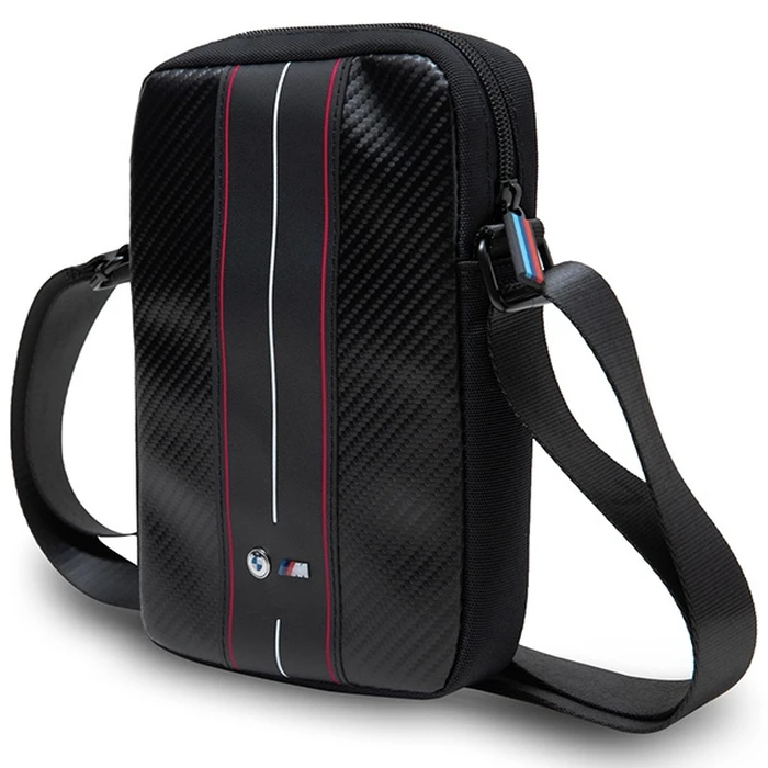 BMW BMTB8COMSCAKR 8" Carbon Red Stripes black