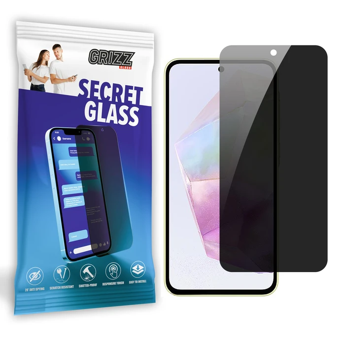 GrizzGlass Matte SecretGlass Samsung Galaxy A35
