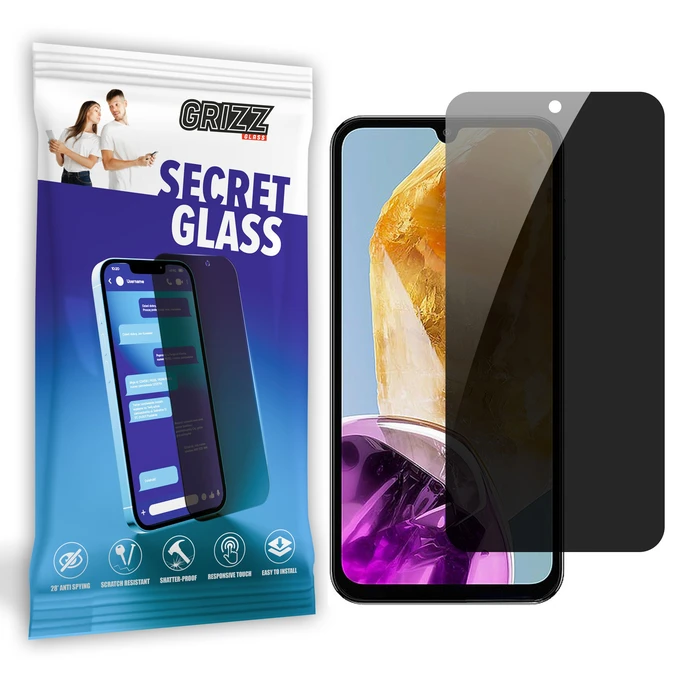 GrizzGlass Matte SecretGlass Samsung Galaxy M15