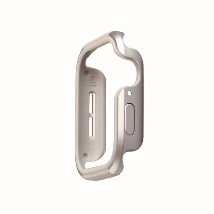 UNIQ Valencia Case Apple Watch 4/5/6/7/SE/8/9 40/41MM silver/titanium silver