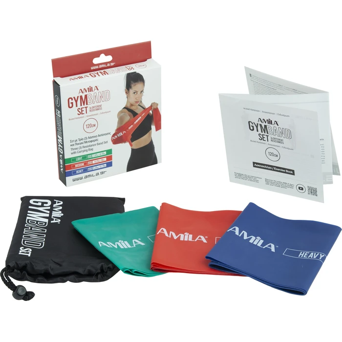 Σετ Λάστιχα Gymband Amila 1.2m