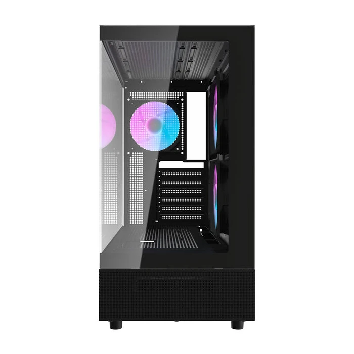 Darkflash DPX90 Gaming Midi Tower PC Case with Side Window Black