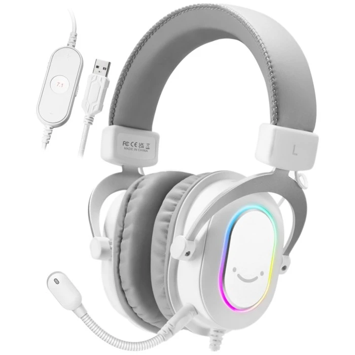 Fifine H6W Over‑Ear USB Gaming Headset (AmpliGame RGB)