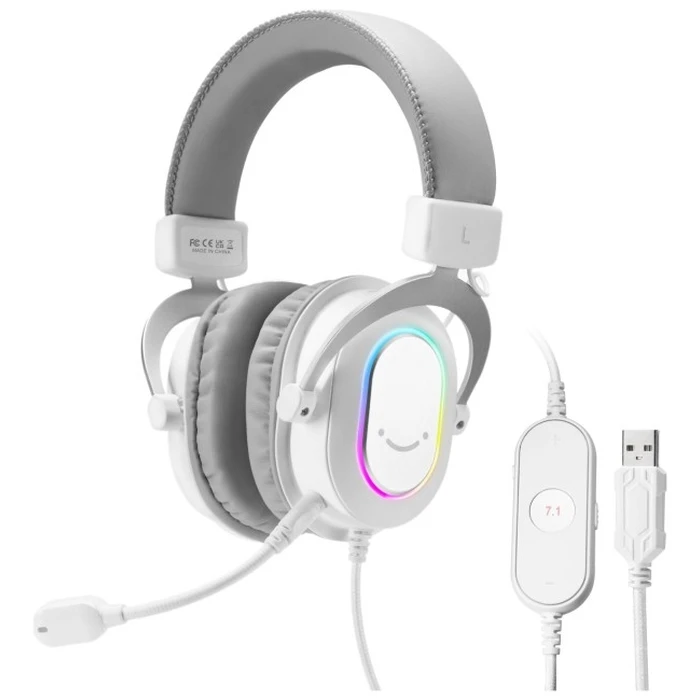 Fifine H6W Over‑Ear USB Gaming Headset (AmpliGame RGB)