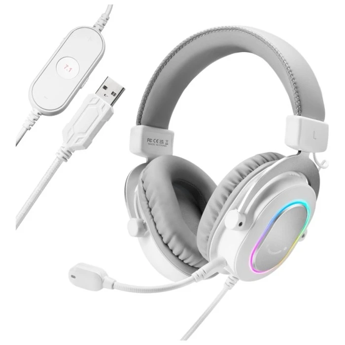 Fifine H6W Over‑Ear USB Gaming Headset (AmpliGame RGB)