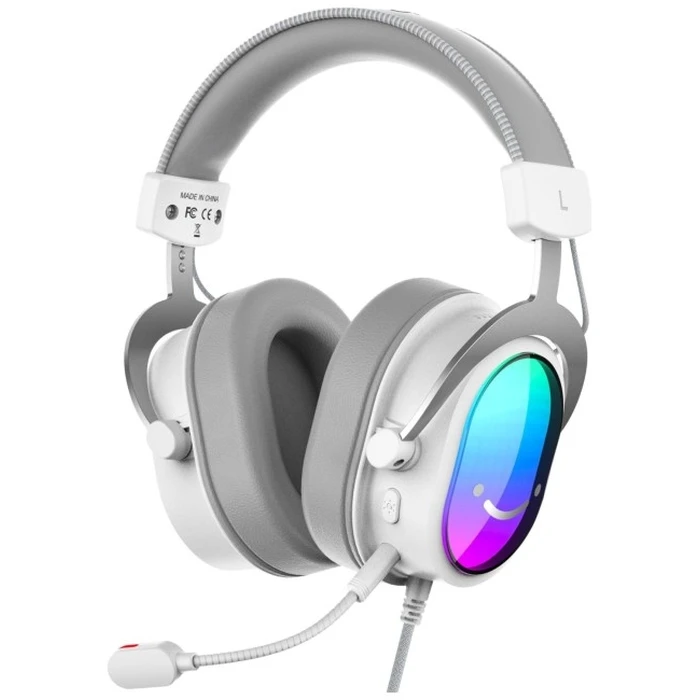Ακουστικά στούντιο υπερ-αυτιά Fifine H16W 7.1 White RGB