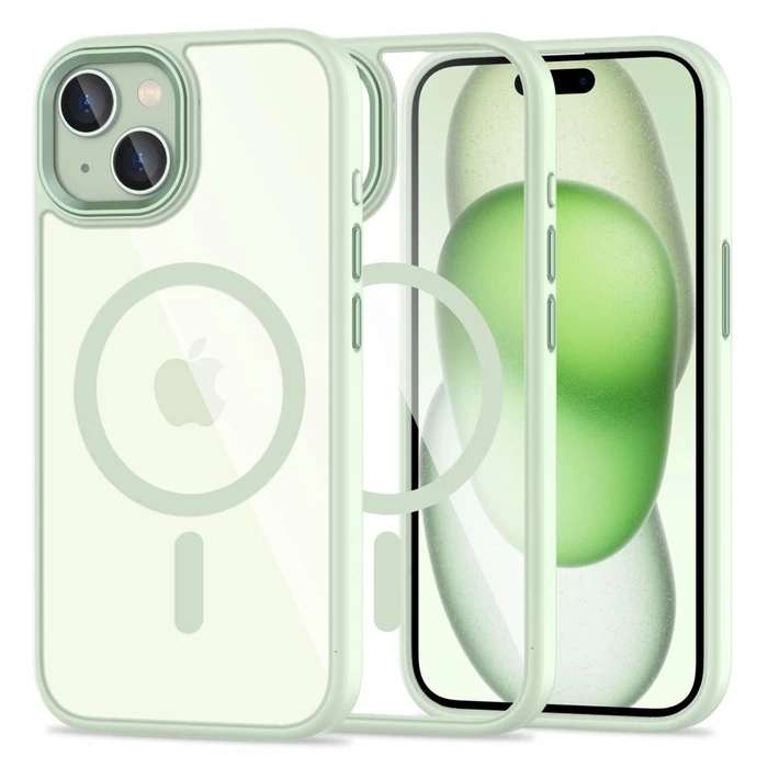 Tech-Protect MagMat MagSafe Apple iPhone 15 green/clear