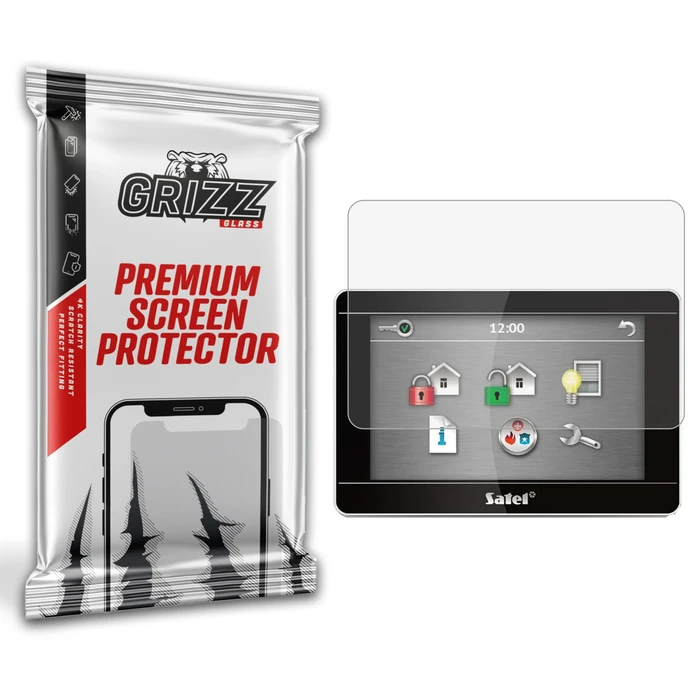 GrizzGlass PaperScreen Satel INT-TSH-BSB 7"