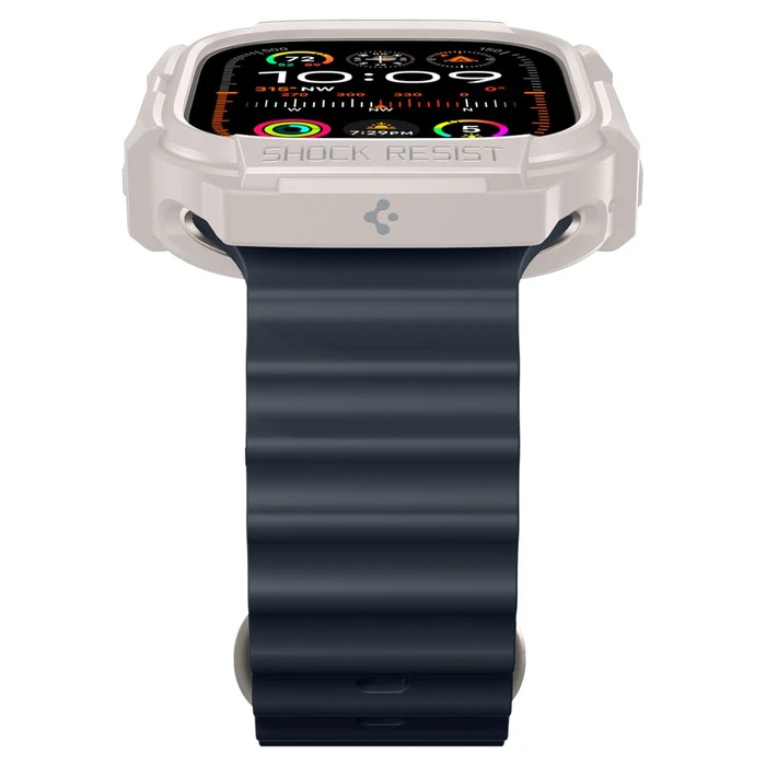 Case Spigen Rugged Armor Apple Watch Ultra 1 / 2 / 3 49mm Dune Beige