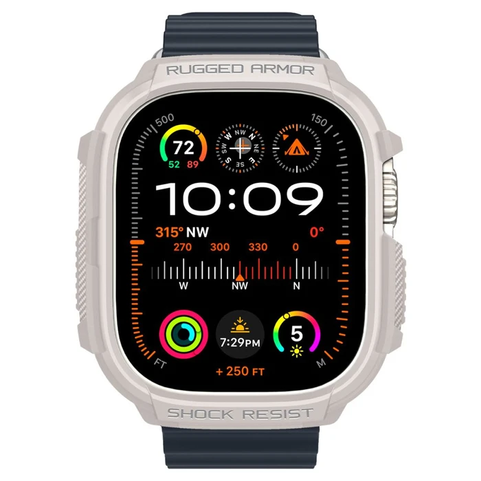 Case Spigen Rugged Armor Apple Watch Ultra 1 / 2 / 3 49mm Dune Beige
