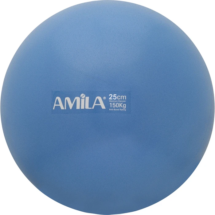 Μπάλα Pilates, Amila 25cm, Μπλε, bulk