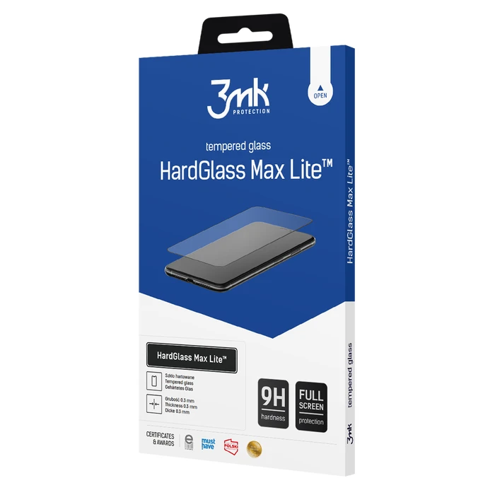 3MK HardGlass Max Lite Samsung Galaxy M55 black