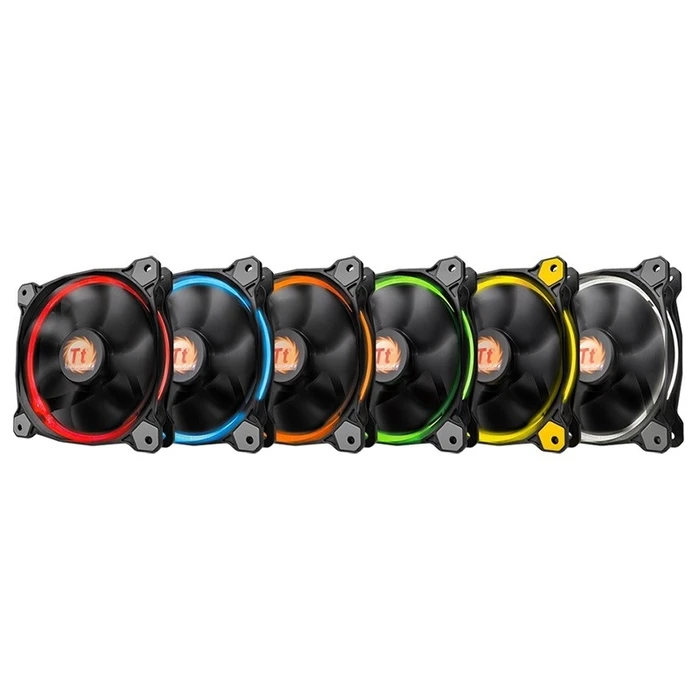 Case Fan Thermaltake - Ring 12 Led Rgb 256 Color (120mm, Lnc, 1500 Rpm) Box