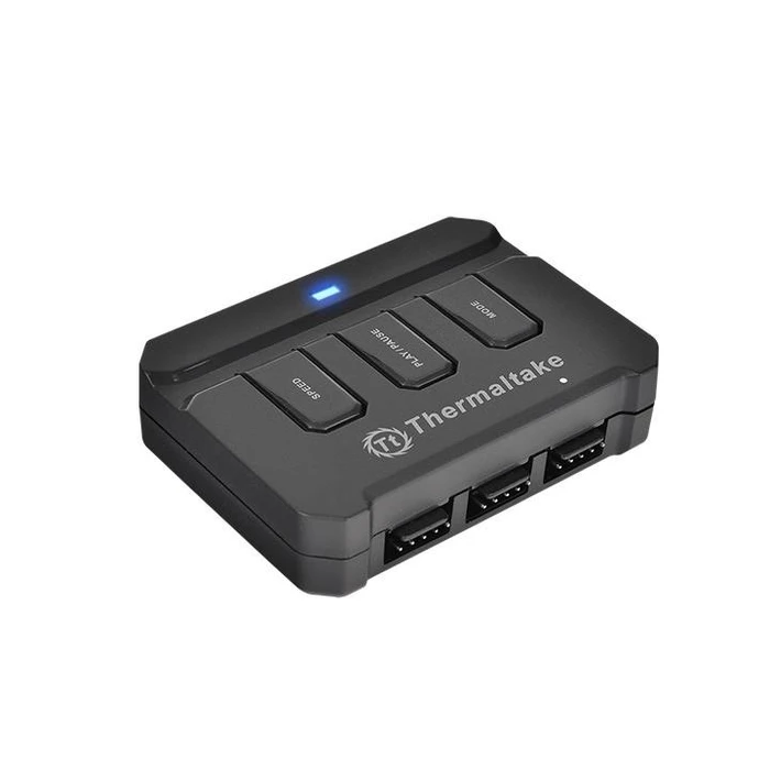 Case Fan Thermaltake - Ring 12 Led Rgb 256 Color (120mm, Lnc, 1500 Rpm) Box