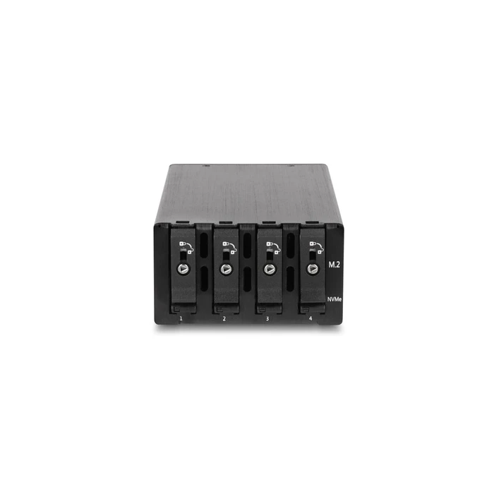 DELOCK Slim Bay Removable Frame for 4 x M.2 NVMe SSD (Slim SAS SFF-8654)
