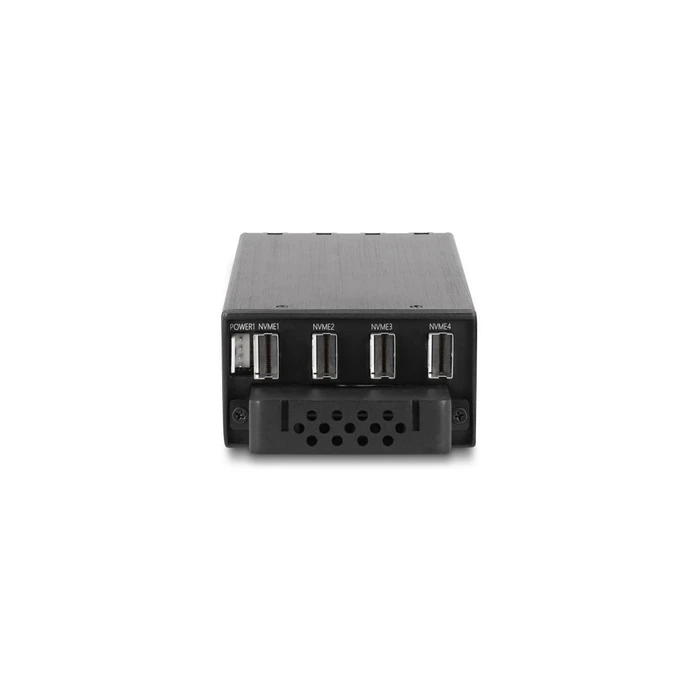 DELOCK Slim Bay Removable Frame for 4 x M.2 NVMe SSD (Slim SAS SFF-8654)