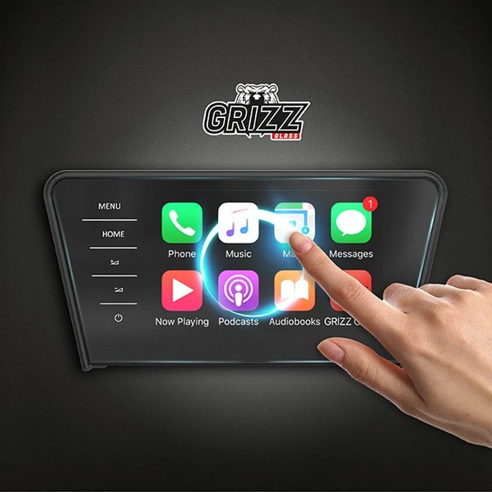 Matte GrizzGlass CarDisplay Protection Ford Courier 8" (2023-2026) [2in1]