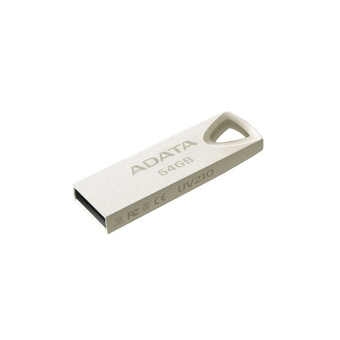 USB Flash 64 GB Adata Dashdrive Uv210 Usb Metallic Alu