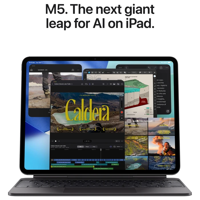 Tablet iPad Pro 11" (M5), Space Black, 1TB SSD, Standardglas, MDWP4TY/A