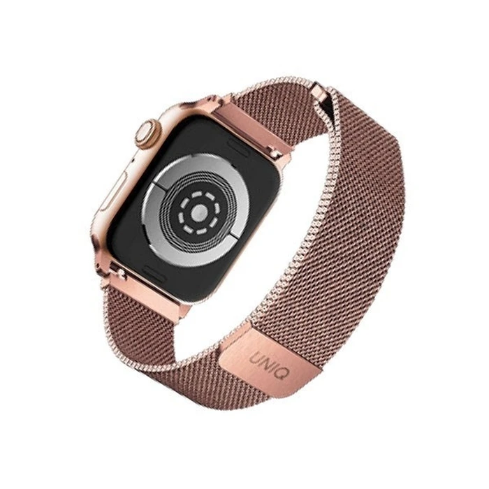 UNIQ Dante strap Apple Watch 4/5/6/7/SE/8/9/10 40/41/42mm Stainless Steel rose gold