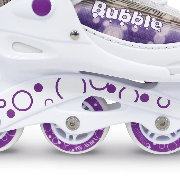 AMILA Inline Skates 38-41 - Purple / White