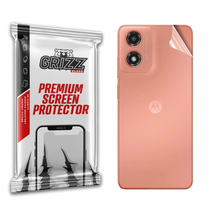 GrizzGlass SatinSkin Motorola Moto G04s