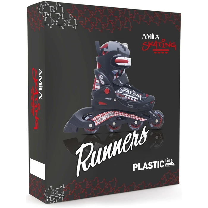 In-Line Skate Amila Πλαστικά 34-37